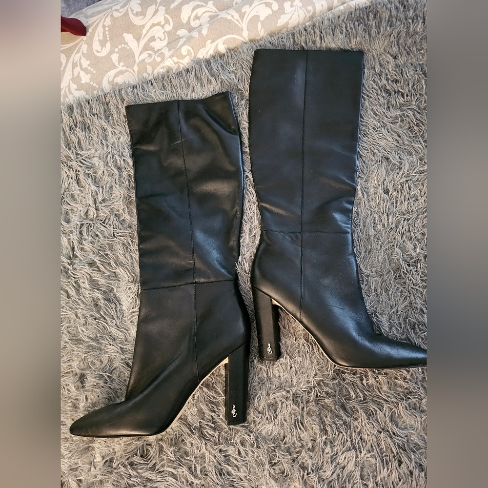 Sam Edelman Raakel Knee High Boots – Black, Size: 10 (40) - Picture 4 of 12